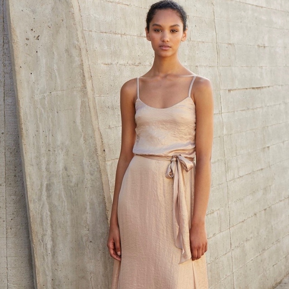 Amsale Nouvelle bridesmaid dress